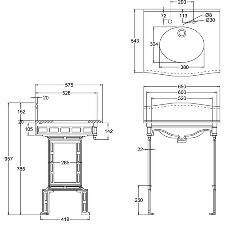 Фото Раковина - стиль Английский - Купить в Интернет-магазине Фото Раковина - стиль Английский - Купить в Интернет-магазине